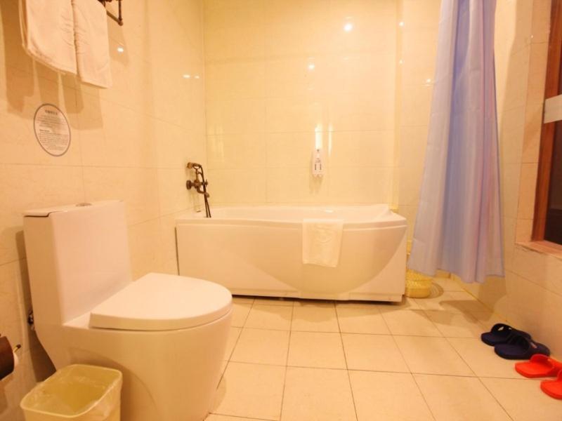 Greentree Inn Anhui Bozhou Qiaocheng District Yidu Trade City Business Hotel Dış mekan fotoğraf